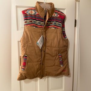 Hooey serape vest